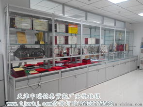 钛合金展柜与精品货架定制服务 天津中瑞铭泰货架厂的专业选择